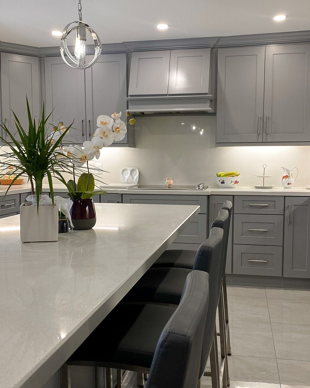 Completed kitchen renovation by Dyson Contracting